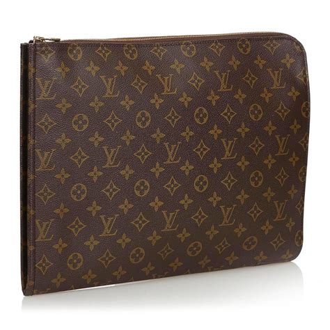 louis vuitton monogram canvas poche documents